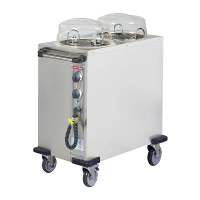 Arisco Tabak Otomat Arabası, Isıtmalı, 100 Tabak Kapasiteli, Elektrikli - 1