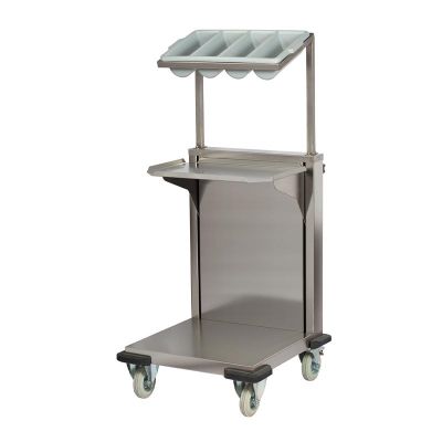 Arisco Tepsi Otomat Arabası, Kuverli, 55x57x90 cm - 1