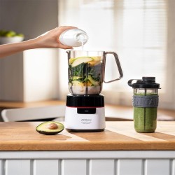 Arzum1174-B Arzum خلاط إبريق نيو ماكسي Arzum Shake'n Take Neo Maxi، أبيض - 4