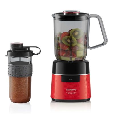 Arzum AR1174-K Arzum Shake'n Take Neo Maxi Sürahi Blender, Kırmızı - 1