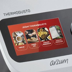 Arzum AR1181 Thermogusto Çok Fonksiyonlu Akıllı Mutfak Robotu, Beyaz - Thumbnail