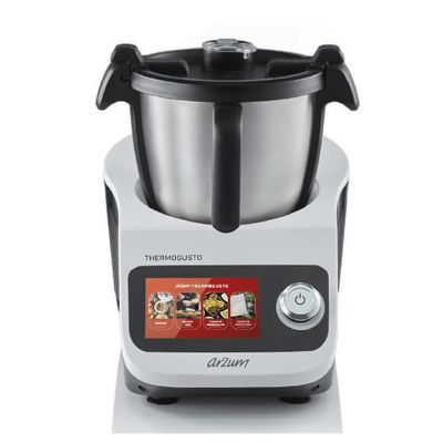 Arzum AR1181 Thermogusto Multifunctional Smart Kitchen Robot, White - Arzum