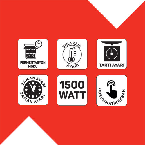 Arzum AR1190-3300 Gastroart Mutfak Şefi Stand Mikser, 5 L, Krem - 10