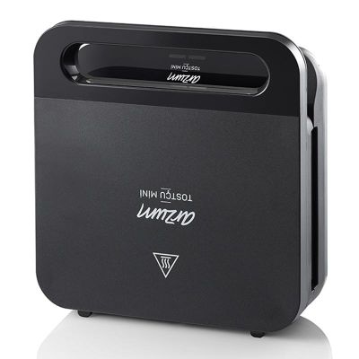 Arzum AR2052-S Toaster Mini Toaster, Black - Arzum
