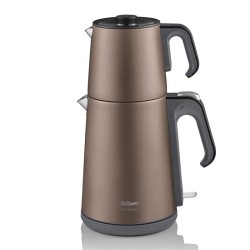 Arzum AR3080-T Çay Sefası Çay Makinesi, Toprak - Thumbnail