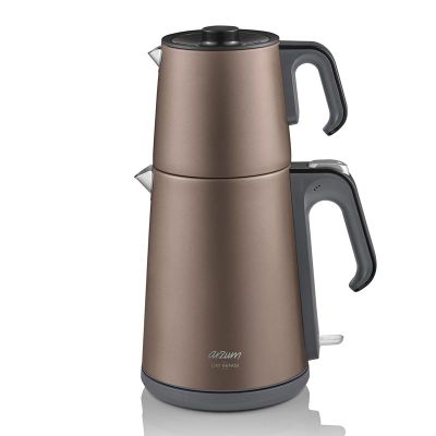 Arzum AR3080-T Çay Sefası Çay Makinesi, Toprak - 1