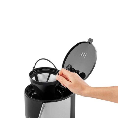 Arzum AR3081-0600 Brewtime Delux Filtre Kahve Makinesi, Inox - 4