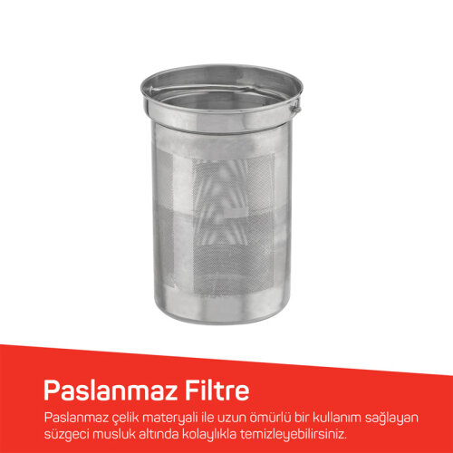 Arzum AR3129 Deminde Çay Makinesi, Inox - 8
