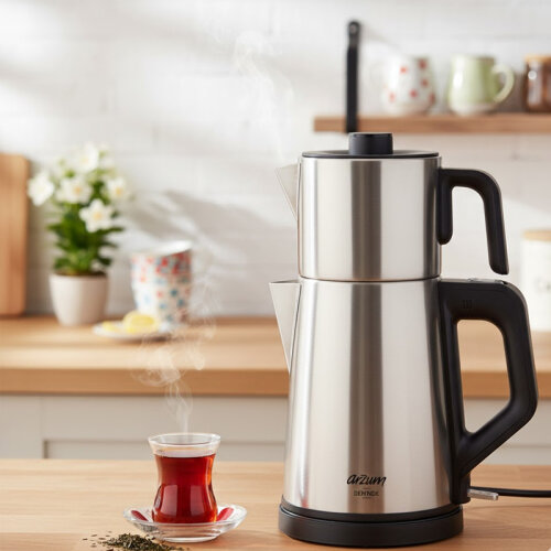 Arzum AR3129 Deminde Çay Makinesi, Inox - 2