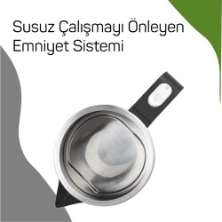 Arzum AR3129 Deminde Inox Çay Demleme Makinesi - Thumbnail