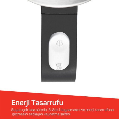 Arzum AR3129 صانعة شاي، إينوكس - 5