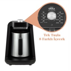 Arzum OK0020 Okka Rich Spin Pro Türk Kahvesi Makinesi, Krom - Arzum (1)