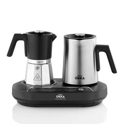 Arzum OK0027 Okka Rich Moka Pot, Elektrikli, Krom - 2