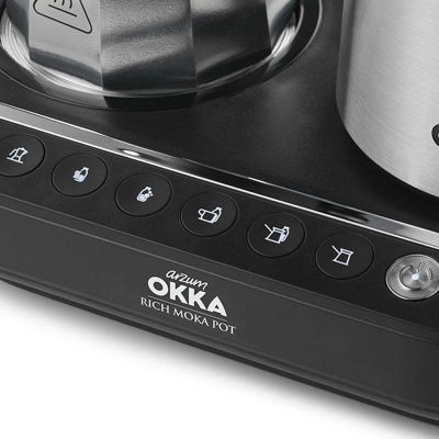 Arzum OK0027 Okka Rich Moka Pot, Elektrikli, Krom - 5