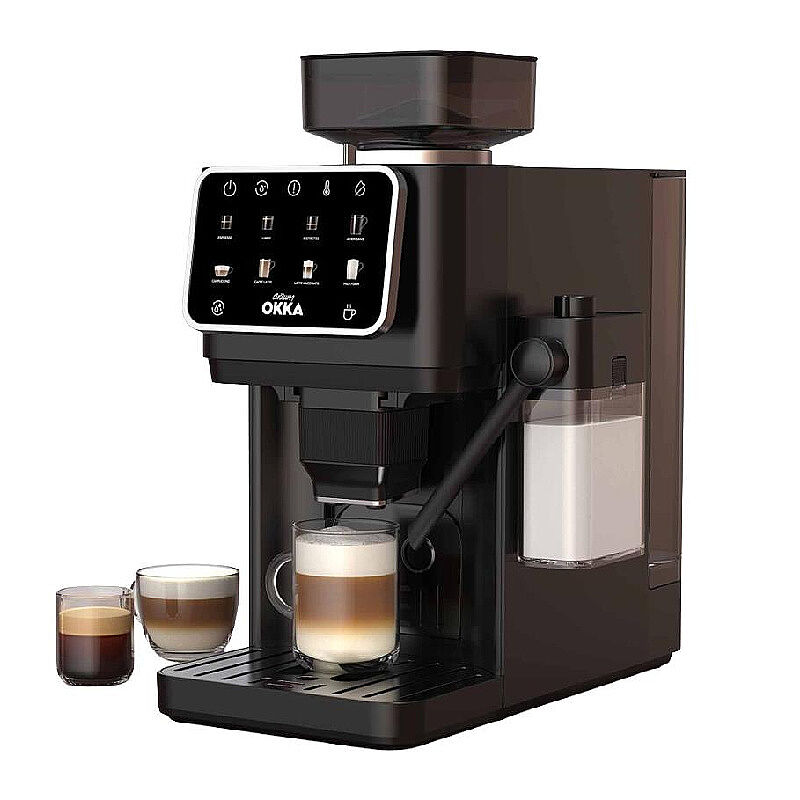Arzum OK0042 Okka Barista Pro Tam Otomatik Espresso Kahve Makinesi, Siyah Krom - Arzum