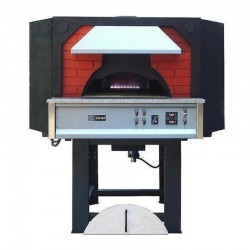 Asterm C Design Rotary Bottom Pizza Oven, 30 cm 18 Pizza Capacity, Gas - Thumbnail