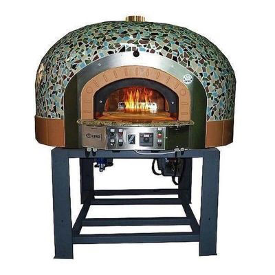 Asterm K Design Döner Tabanlı Pizza Fırını, 30 cm 5 Pizza Kapasiteli, Gazlı - 1