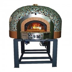 Asterm K Design Rotary Bottom Pizza Oven, 30 cm 5 Pizza Capacity, Gas - Thumbnail