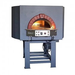 Asterm S Design Rotary Bottom Pizza Oven, 30 cm 9 Pizza Capacity, Gas - Thumbnail