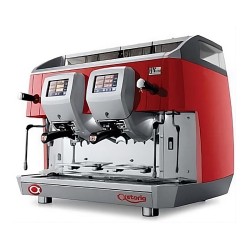Astoria HYbrid Tam Otomatik Espresso Kahve Makinesi, 2 Gruplu, Kırmızı - Astoria