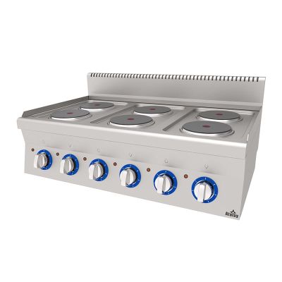 Atalay EAEO-1060 600 Seri Set Üstü 6 Gözlü Ocak, 100x60x30 cm, Elektrikli - 1