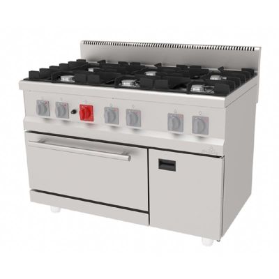 Atalay AGK-1270 700 Seri 4 Ocaklı Kuzine, 6x22 cm, LPG'li - 1