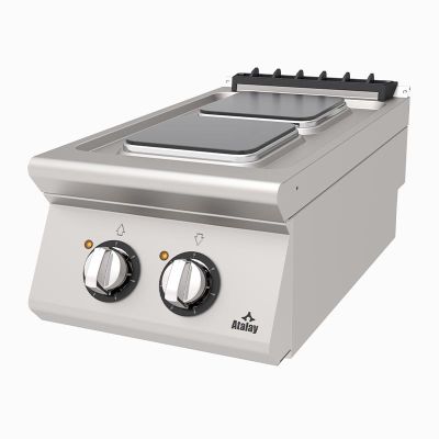 Atalay AEO-473-2K-HOTSTAR 730 Seri 2 Gözlü Hot Star Kare Ocak, Elektrikli - 1