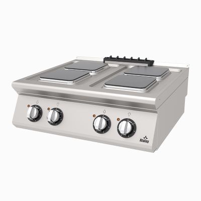 Atalay AEO-873-2K-HOTSTAR 730 Seri Hot Star 4 Gözlü Kare Ocak, Elektrikli - 1