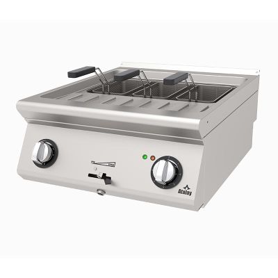 Atalay AMP-673 730 Seri Makarna Haşlama Makinesi, 3 Sepetli, Elektrikli - 1