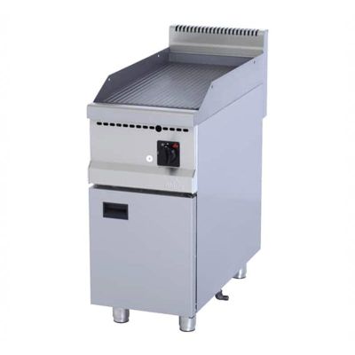 Atalay AGI-490N 900 Seri Nervürlü Pleyt Izgara, 40x90 cm, LPG'li - 1