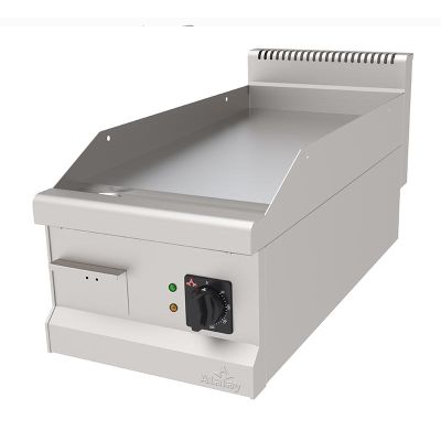 Atalay AEI-490SCR 900 Seri Setüstü Düz Pleyt Izgara, 40x90 cm, Krom Yüzeyli, Elektrikli - 1