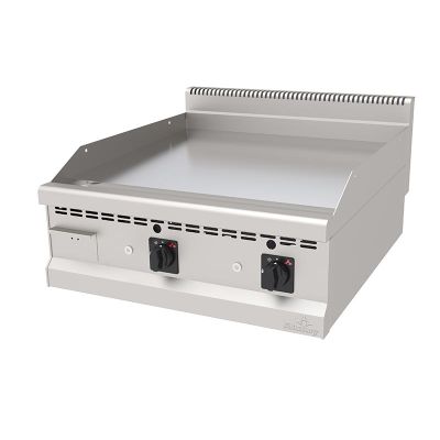Atalay AGI-890SCR 900 Seri Setüstü Düz Pleyt Izgara, 80x90 cm, Krom Yüzeyli, LPG'li - 1