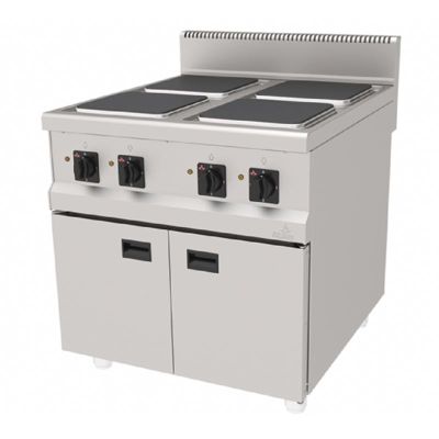 Atalay AEO-890 900 Seri Dolaplı 4 Gözlü Ocak, Elektrikli - 1