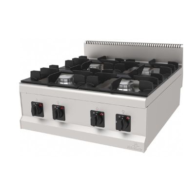 Atalay AGO-890-S 900 Seri 4 Gözlü Set Üstü Ocak, Doğalgazlı - 1