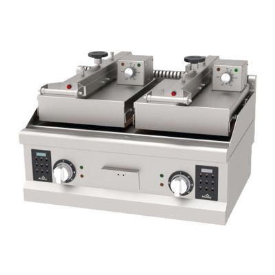 Atalay ACIE-02 S Çiftli Clam Grill Izgara, Elektrikli - 1