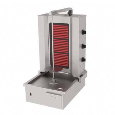 Atalay ADE-3A Doner Kebab Machine, Bottom Motor, 3 Heater, Electrical - 1