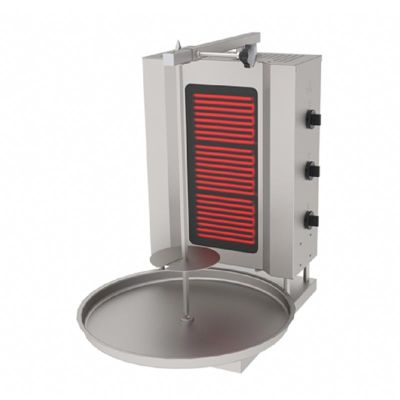 Atalay ADE-3S Doner Kebab Machine, 3 Heater, Electrical - 1