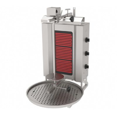 Atalay ADE-3U Top Motor Doner Kebab Machine, 3 Heater, Electrical - 1