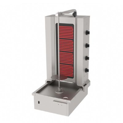 Atalay ADE-4A Doner Kebab Machine, Bottom Motor, 4 Heater, Electrical - 1