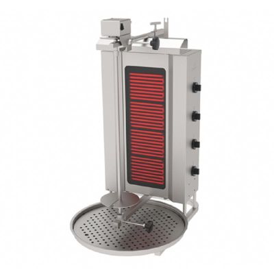 Atalay ADE-4U Doner Kebab Machine, Top Motor, 4 Heater, Electrical - 1