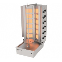 Atalay ADG-12A V Type Rotary Machine with Bottom Motor, 6+6 Radius, LPG - Atalay