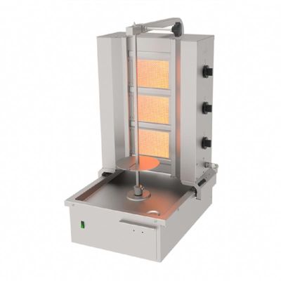 Atalay ADG-3A Doner Kebab Machine, Bottom Motor, 3 Burner, Gas - 1