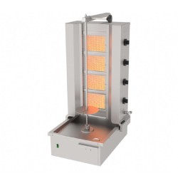 Atalay ADG-4A Doner Kebab Machine, Bottom Motor, 4 Burner, Gas - Atalay
