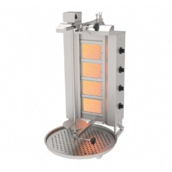 Atalay ADG-4U Top Motorised Rotary Machine 4 Radius, LPG - Atalay