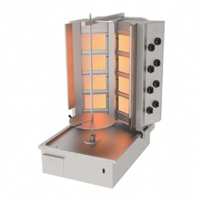 Atalay ADG-8A Doner Kebab Machines, Bottom Motor, 8 Heater, Gas - 1
