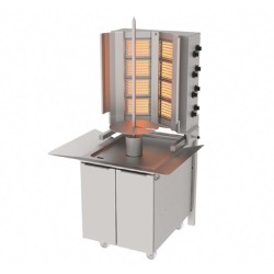 Atalay ADG-8D Wall Mounting Doner Kebab Machine, 8 Heaters, Gas - Atalay