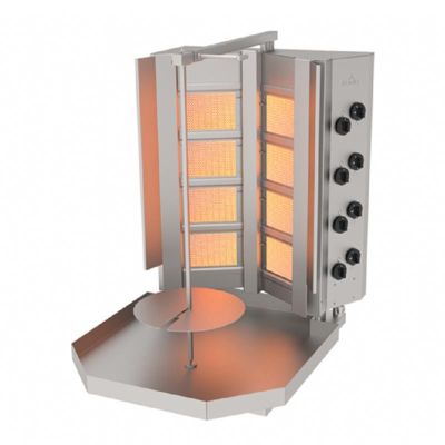 Atalay ADG-8S Doner Kebab Machine, 8 Burner, Gas - 1