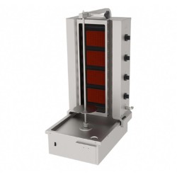 Atalay ADGC-4A Bottom Motorised Glass Movable Rotary Machine, 4 Radius, LPG - Atalay