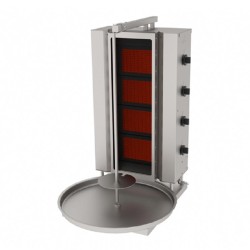 Atalay ADGC-4S Doner Kebab Machine, 4 Burner, Gas - Atalay