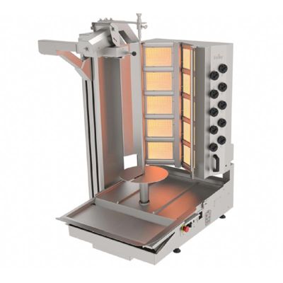 Atalay ADR-10G Doner Robot 10 Burner, Gas Fired - 1